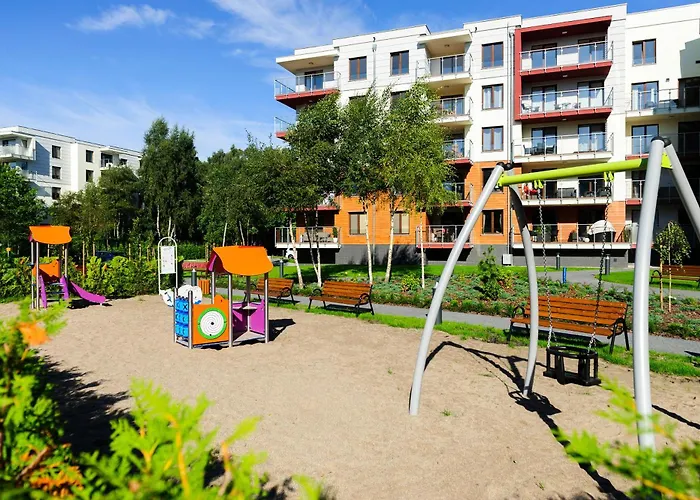 Blue Mare Polanki Park Family, 350 M Baltic Sea Apartament *